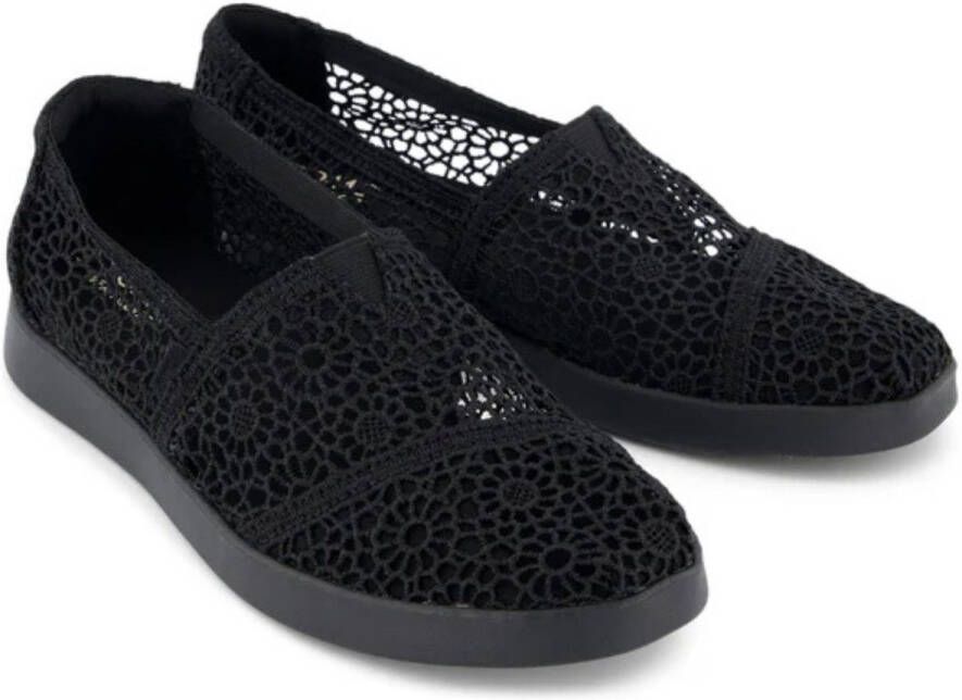 TOMS Schoenen Zwart Loafers Zwart Alpargata Plus