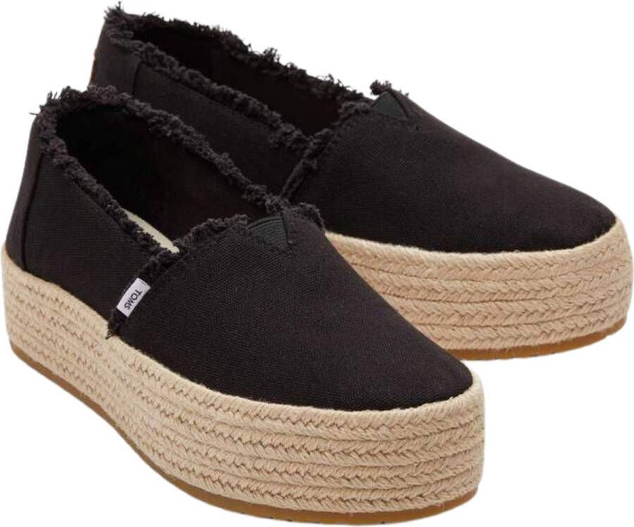 TOMS Schoenen Zwart Valencia loafers zwart