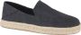 TOMS Shoes Toms Santiago Recycled Cotton Canvas Black Slip-on - Thumbnail 1