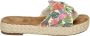 TOMS Shoes ABBY SLIDE Dames slippers Wit beige - Thumbnail 1