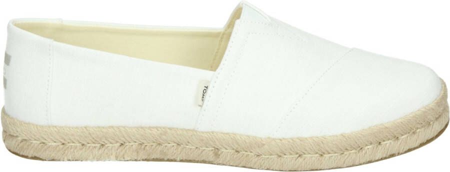 TOMS Shoes ALPARGATA~ROPE~2.0~~~~~~~~~~~~ Instappers Wit beige
