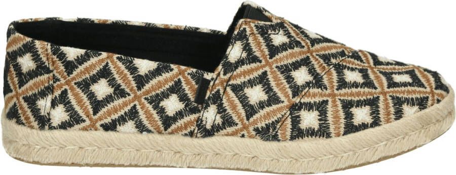 TOMS Shoes ALPARGATA~ROPE~2.0~~~~~~~~~~~~ Instappers Zwart