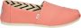 TOMS Shoes ALPARGATA Volwassenen Instappers Roze - Thumbnail 1