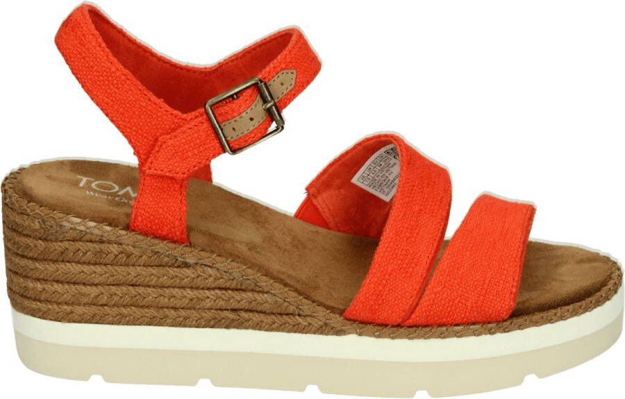 TOMS Shoes DARYA~~~~~~~~~~~~~~~~~~~~~~~~~ Sandalen met hakDames Sandalen Rood