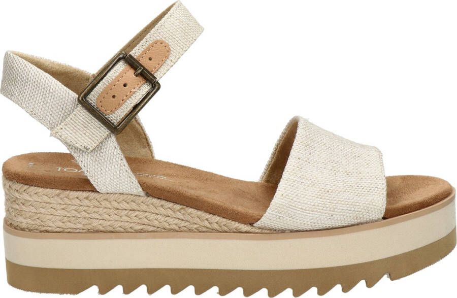 TOMS Shoes DIANA~~~~~~~~~~~~~~~~~~~~~~~~~ Sandalen met hakDames Sandalen Wit beige