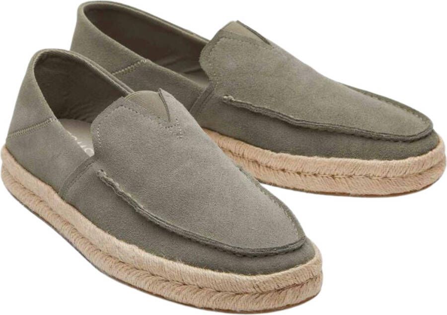 TOMS Shoes Toms Alonso Loafer Rope Loafers Instappers Heren Groen