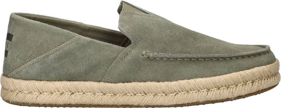 TOMS Shoes Toms Alonso Loafer Rope Loafers Instappers Heren Groen