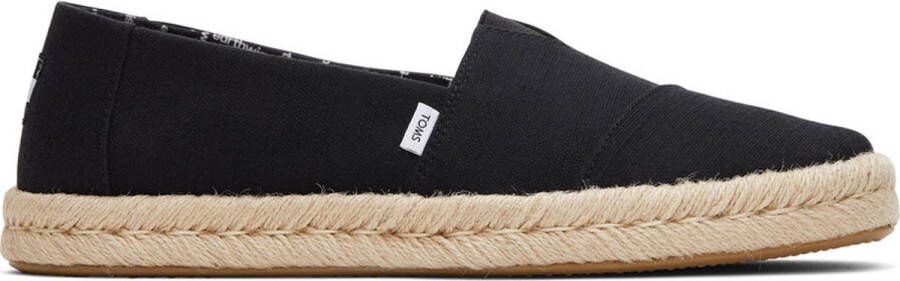 TOMS Instappers Heren Alp Rope 2.0 Maat: 45 Materiaal: Canvas Kleur: Zwart - Foto 3