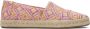 TOMS Shoes ALPARGATA~ROPE~2.0~~~~~~~~~~~~ Instappers Roze - Thumbnail 4
