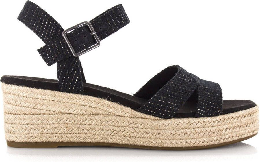 TOMS Shoes Toms Audrey Sandalen Met Sleehak Dames Zwart