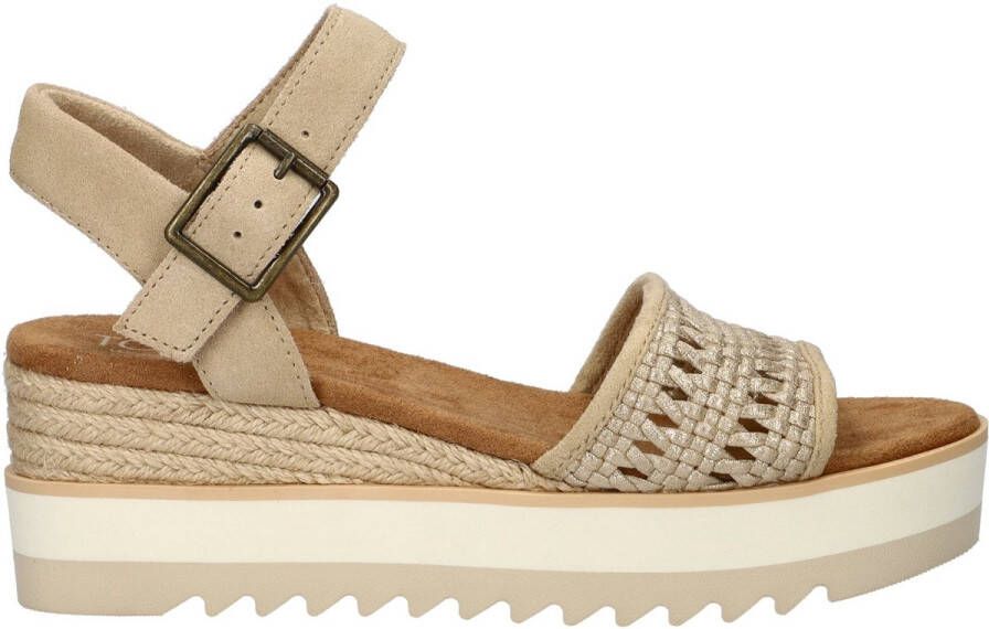 TOMS Shoes Toms Diana dames espadrilles Goud