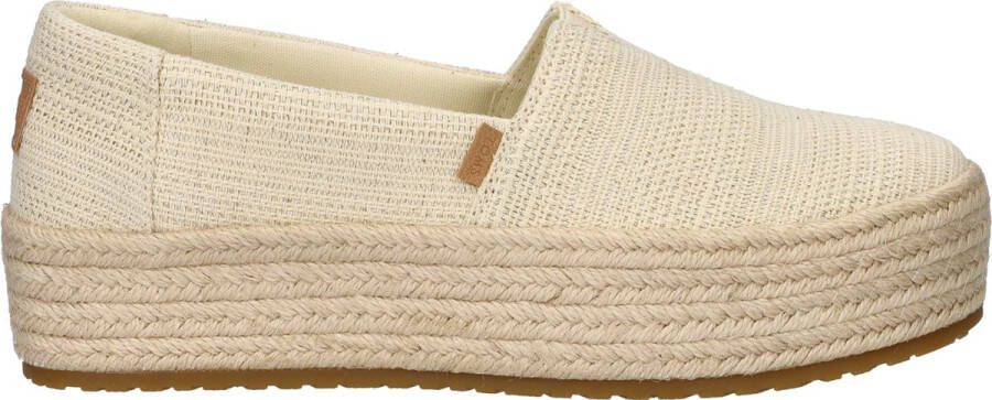 TOMS Shoes VALENCIA~~~~~~~~~~~~~~~~~~~~~~ Instappers Wit beige