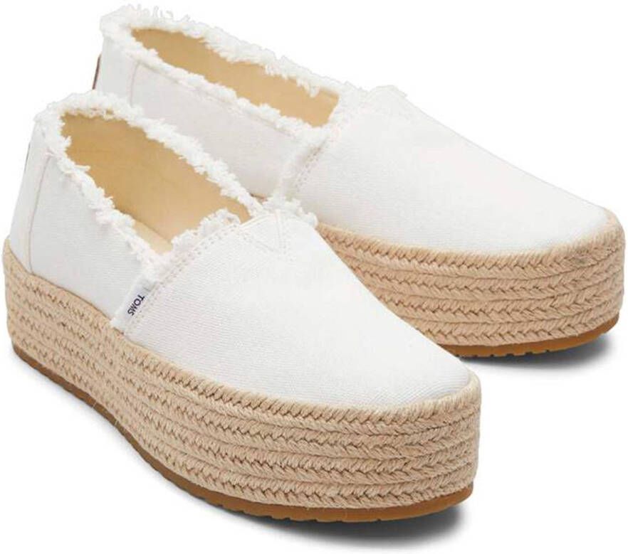 TOMS Shoes VALENCIA~~~~~~~~~~~~~~~~~~~~~~ Instappers Wit beige