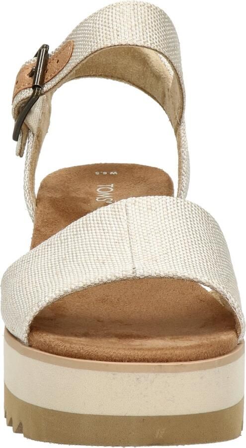 TOMS Shoes DIANA~~~~~~~~~~~~~~~~~~~~~~~~~ Sandalen met hak Dames Sandalen Wit beige - Foto 2