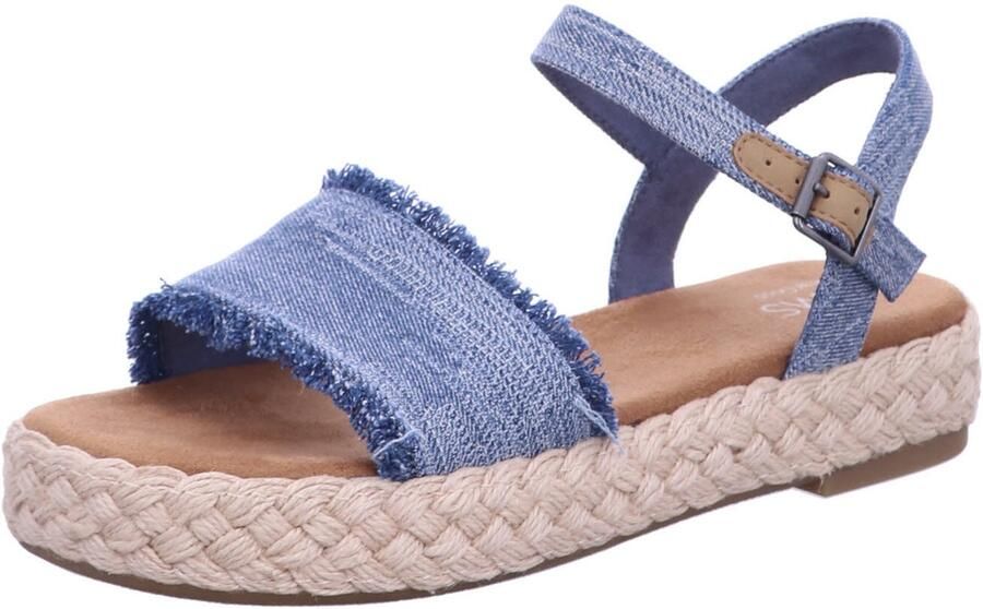 TOMS 10021980 dames sandalen blauw