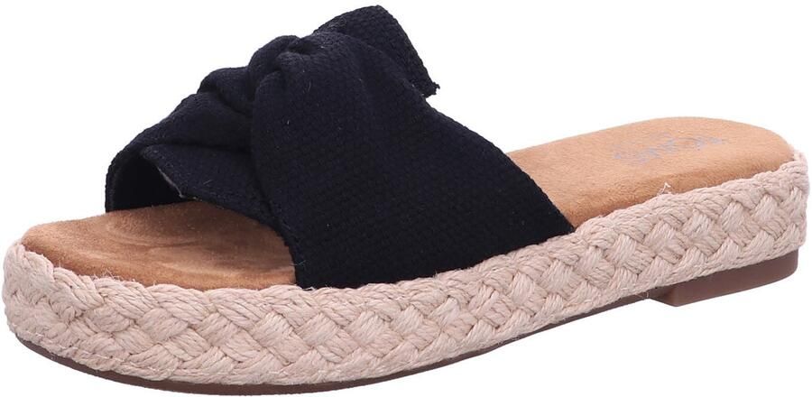 TOMS Women's Abby Slide Sandalen beige zwart - Foto 2
