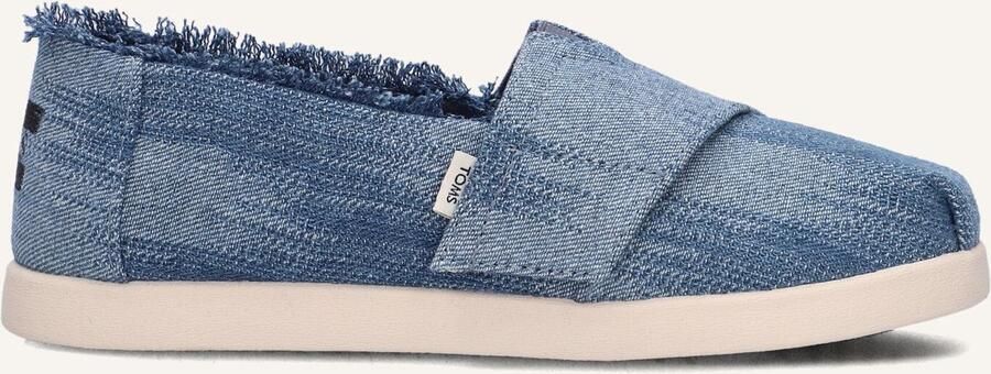 TOMS Alpargata Classic Instappers Jongens Blauw