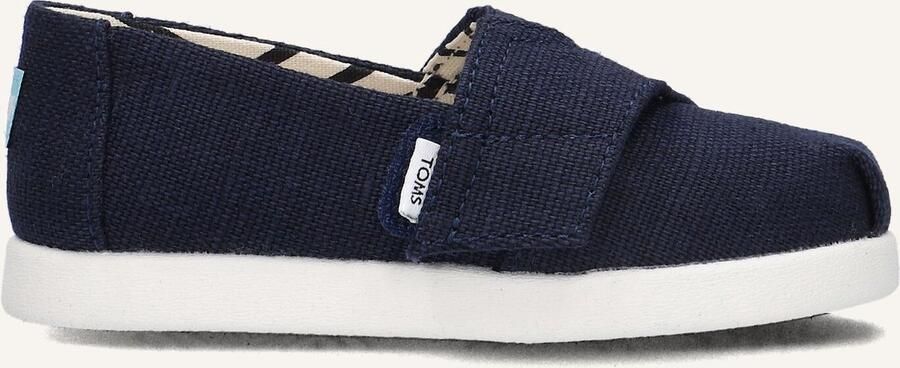 TOMS Alpargata Classic Instappers Jongens Blauw