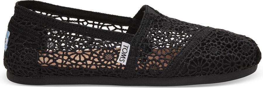 TOMS Alpargata Dames Espadrille Black