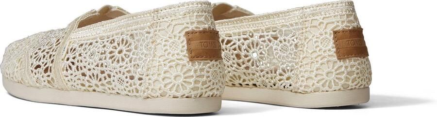 TOMS Alpargata Met Kant Beige Narural Moroccan Crochet - Foto 8