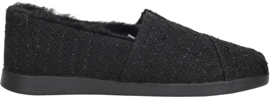 TOMS Alpargata Plus Pantoffels Dicht Zwart