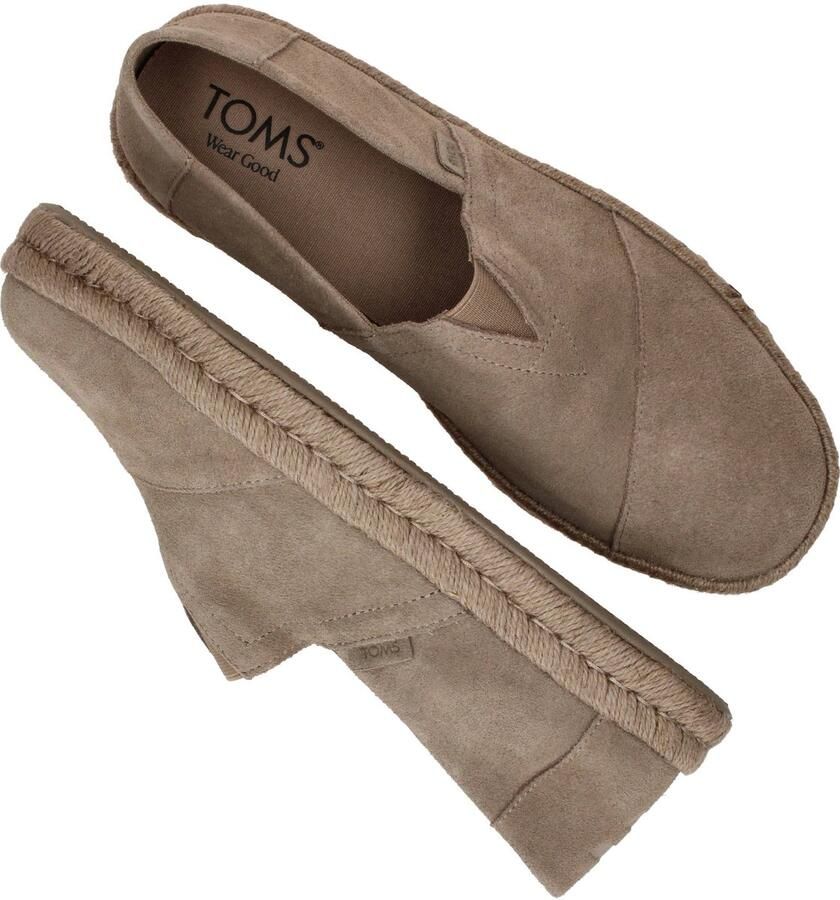 TOMS Alpargata Rope 2.0 Espadrilles Heren Beige