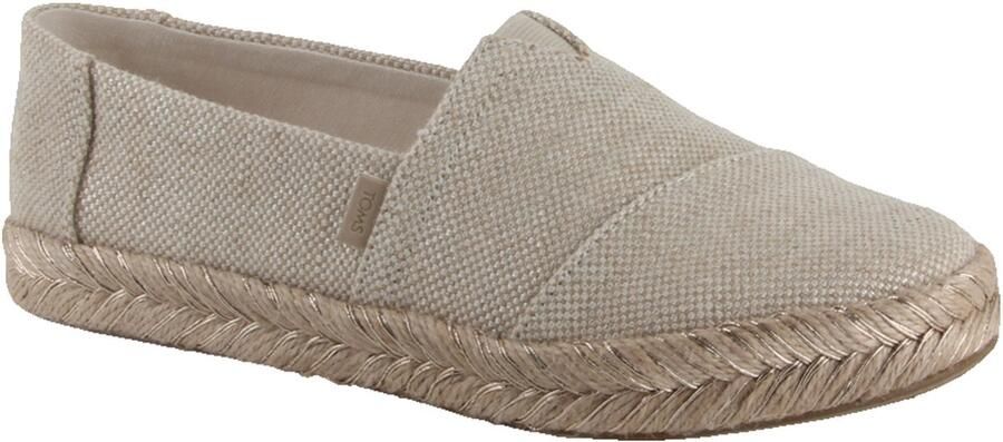 TOMS Alpargata Rope 2.0 Vegan Espadrilles Dames Goud