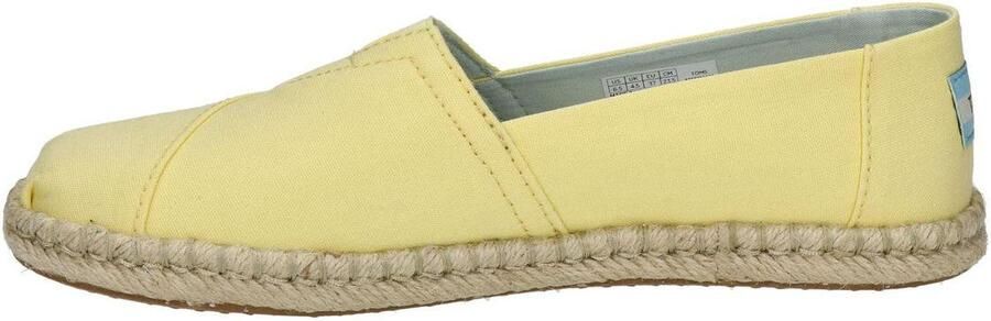 TOMS Alpargata Rope Plant Dye Dames Espadrille Yellow - Foto 10