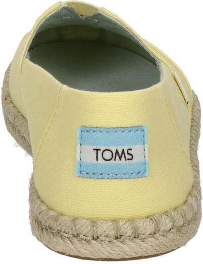 TOMS Alpargata Rope Plant Dye Dames Espadrille Yellow - Foto 9