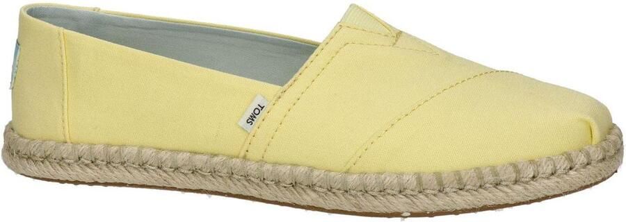 TOMS Alpargata Rope Plant Dye Dames Espadrille Yellow - Foto 7