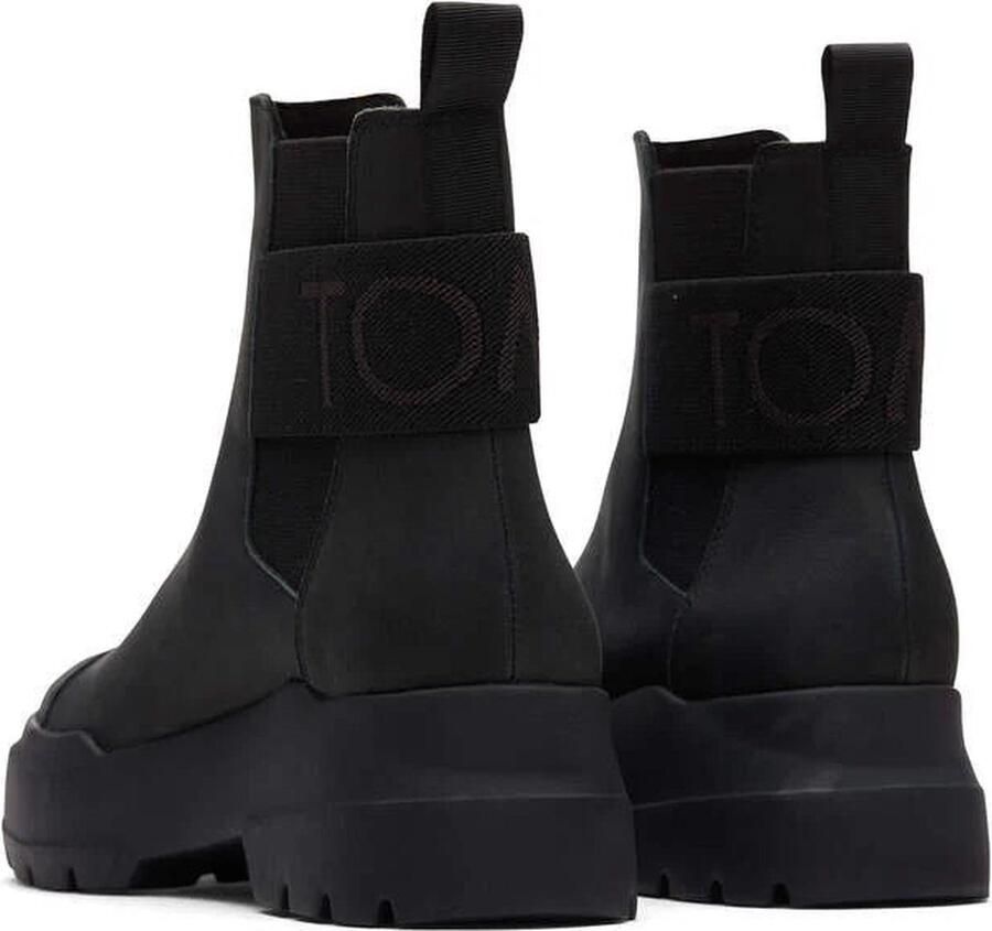 TOMS Chelsea-boots Alpargata Combat met stretchinzet aan beide zijden