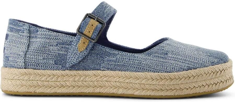 TOMS Carolina Ballerina´s Blauw Vrouw