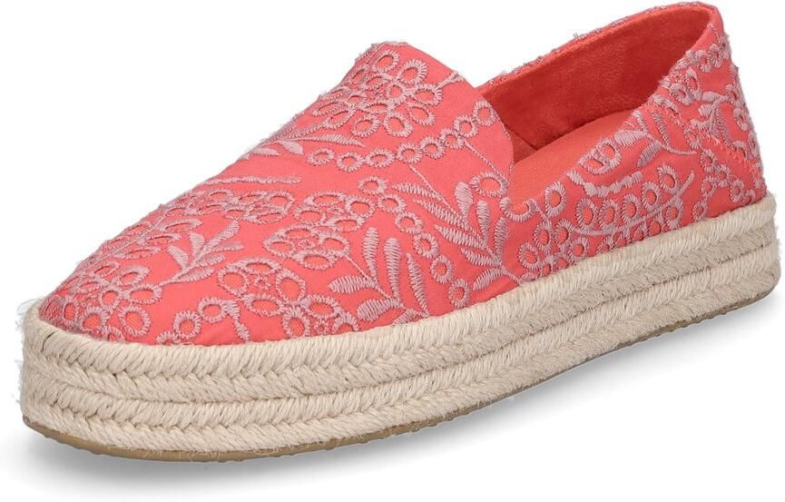 TOMS Carolina Espadrilles Rood Vrouw