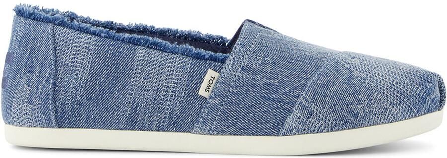 TOMS Classic Espadrilles Blauw Vrouw