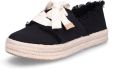 TOMS Women's Carolina Lace Up Sneakers zwart beige - Zwart