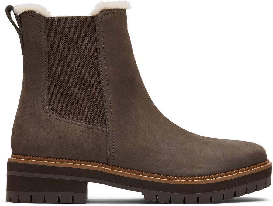 TOMS Women's Bennet Faux Fur Winterschoenen bruin