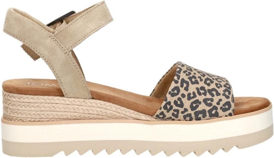TOMS Diana Sandalen Touwzool Beige