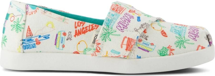 TOMS Espadrilles met print meisje Classic