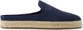 TOMS Santiago Mule Sandalen blauw beige - Blauw