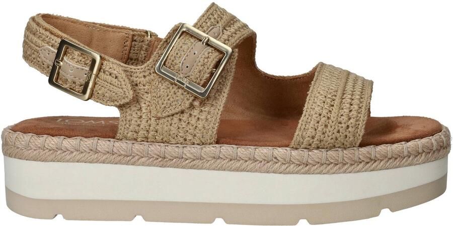TOMS Giana Sandalen Dames Beige