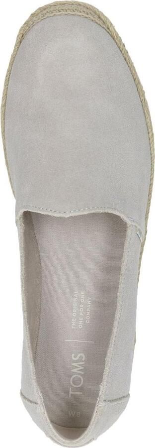TOMS Pismo Dames Espadrille Grey - Foto 12