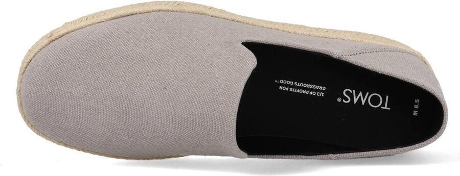 TOMS Santiago Heren Instappers Heren Grijs - Foto 11