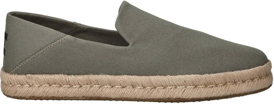 TOMS Instappers Heren Santiago Heren Maat: 47 5 Materiaal: Canvas Kleur: Groen - Foto 9