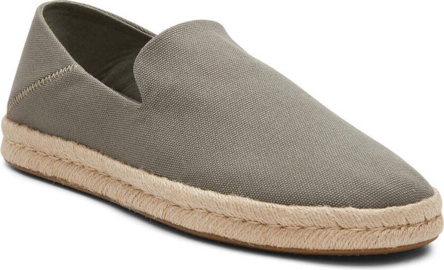 TOMS Instappers Heren Santiago Heren Maat: 44 Materiaal: Canvas Kleur: Groen - Foto 3