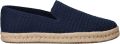 TOMS Santiago Instappers Heren Blauw - Blauw