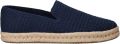 TOMS Santiago Instappers Heren Blauw - Blauw