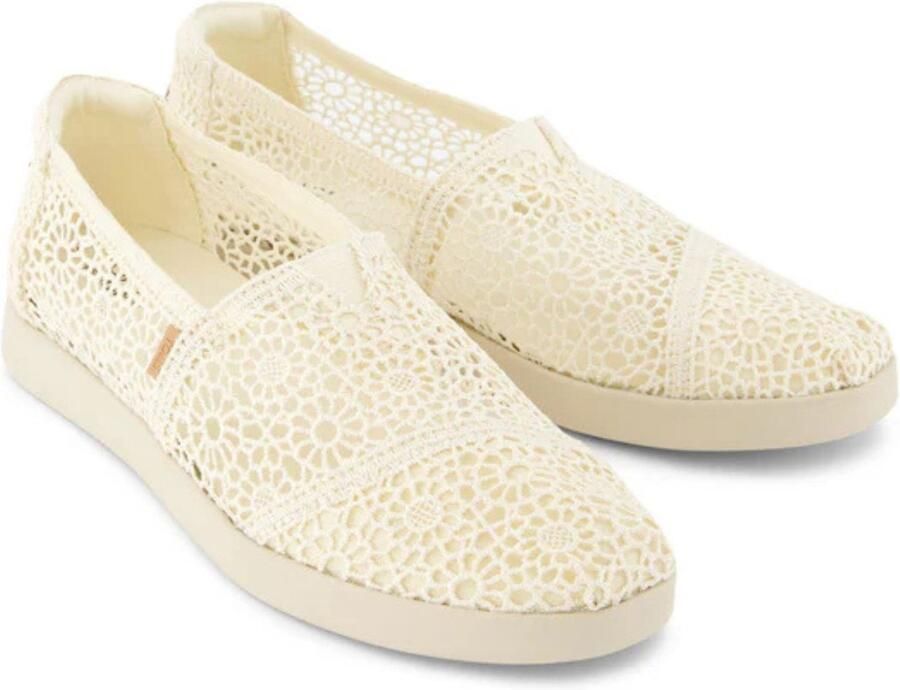 TOMS Schoenen Creme Loafers Creme Alpargata Plus