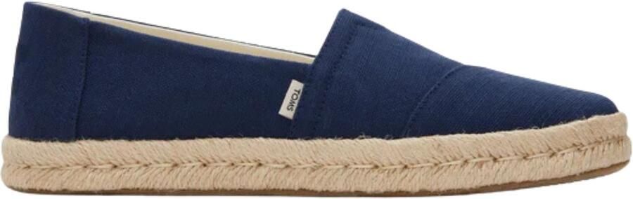 TOMS Schoenen Donkerblauw Alpargata Rope 2.0 Loafers Donkerblauw Alpargata Rope