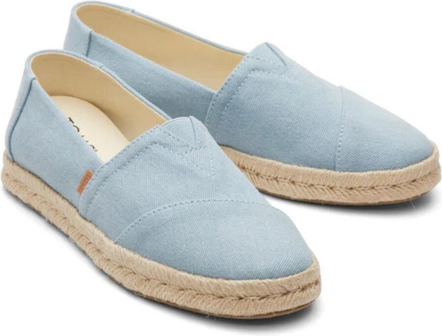 TOMS Espadrilles Dames Alpargata Rope Maat: 37 Materiaal: Textiel Kleur: Blauw - Foto 2