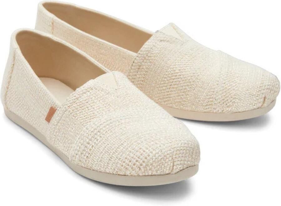TOMS Schoenen Creme Loafers Creme Alpargata Classic